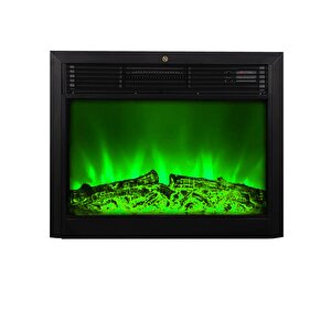 Tektes 75cm Elektri̇li̇ Şömi̇ne 8 Renkli̇ Alev Sesli̇ Bluetoothlu Wi̇fi̇ Uygullamali