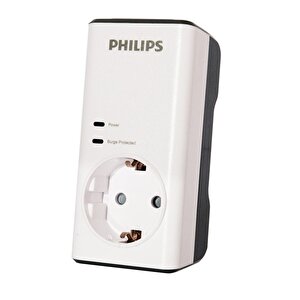Philips Chp7010w Tekli Akım Koruma Priz, 1140j, Beyaz