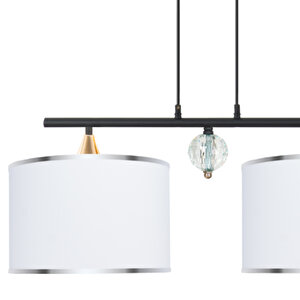 Lambent Line Crystal Plafonyer Kumaş Avize