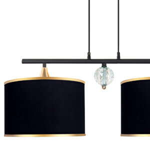 Lambent Line Crystal Plafonyer Kumaş Avize