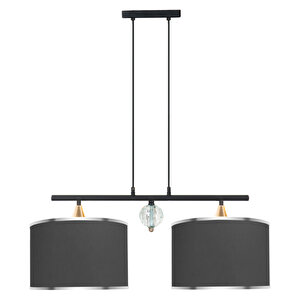 Lambent Line Crystal Plafonyer Kumaş Avize