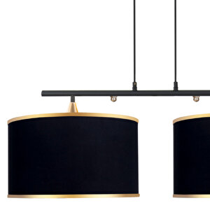 Lambent Line Mega Plafonyer Kumaş Avize