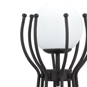 Pabna Siyah Metal Modern Yatak Odası, Salon Abajur