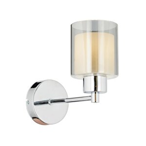 Goldie Krom Kaplama Duvar Lambası Yatak Odası-yatak Başı-banyo İçin Modern Aplikli̇k
