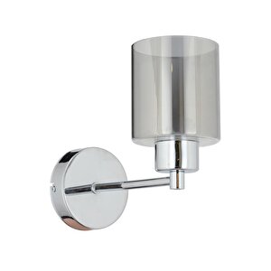 Goldie Krom Kaplama Duvar Lambası Yatak Odası-yatak Başı-banyo İçin Modern Aplikli̇k