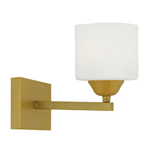 Minel Gold Duvar Lambası Yatak Odası-yatak Başı-banyo İçin Modern Aplik