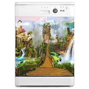 Bulaşık Makinesi Sticker Kaplama Beyaz Eşya Kaplama Fairyland