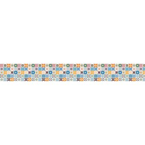 Mutfak Tezgah Arası Folyo Fayans Kaplama Folyosu Fayans Deseni 60x300 cm