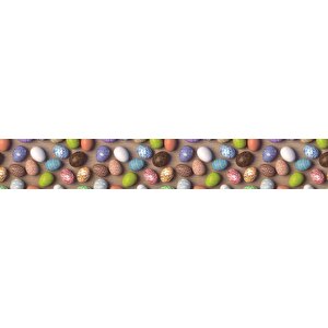 Mutfak Tezgah Arası Folyo Fayans Kaplama Folyosu Renkli Yumurtalar 60x200 cm