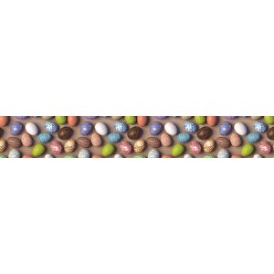 Mutfak Tezgah Arası Folyo Fayans Kaplama Folyosu Renkli Yumurtalar 60x300 cm