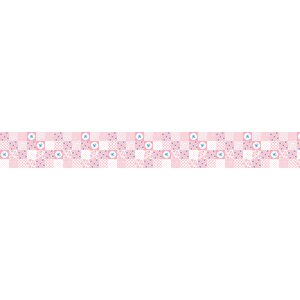 Mutfak Tezgah Arası Folyo Fayans Kaplama Folyosu Rustik Pembe 60x100 cm