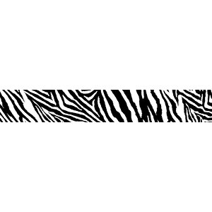 Mutfak Tezgah Arası Folyo Fayans Kaplama Folyosu Zebra Desen 60x200 cm