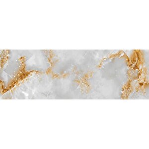Mutfak Tezgah Arası Folyo Fayans Kaplama Folyosu Kahverengi Mermer Desen 60x300 cm