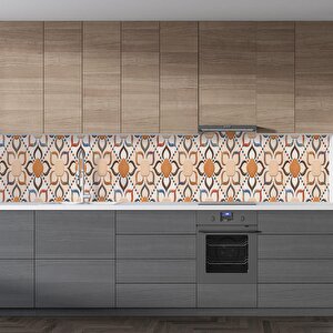 Mutfak Tezgah Arası Folyo Fayans Kaplama Folyosu 3d Seramik Desen 60x100 cm