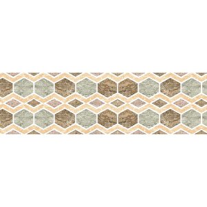 Mutfak Tezgah Arası Folyo Fayans Kaplama Folyosu Baklava Desen 60x300 cm