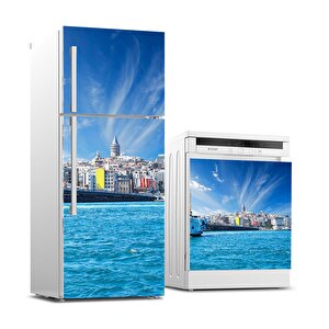 Buzdolabı Ve Bulaşık Makinası Beyaz Eşya Sticker Kaplama İstanbul Galata
