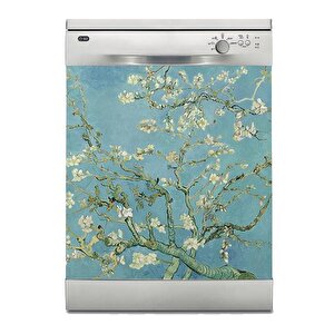 Bulaşık Makinesi Sticker Kaplama Beyaz Eşya Kaplama Almond Blossoms