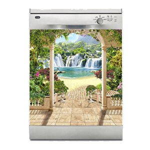 Bulaşık Makinesi Sticker Kaplama Beyaz Eşya Kaplama Ütopya