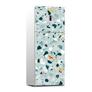 Buzdolabı Sticker Kaplama Dolap Kaplama Etiketi Terrazzo