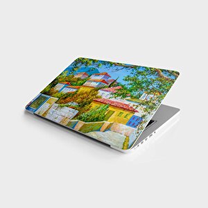 Laptop Sticker Bilgisayar Notebook Pc Kaplama Etiketi Yağlıboya Yunanistan