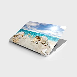 Laptop Sticker Bilgisayar Notebook Pc Kaplama Etiketi Seashells