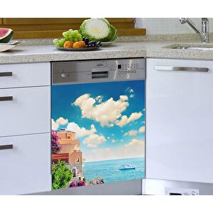 Bulaşık Makinesi Sticker Kaplama Beyaz Eşya Kaplama Kıyı