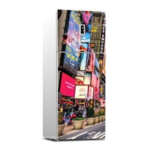 Buzdolabı Sticker Kaplama Dolap Kaplama Etiketi Times Newyork