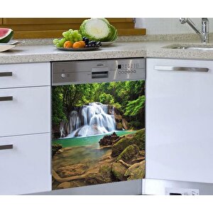 Bulaşık Makinesi Sticker Kaplama Beyaz Eşya Kaplama Şelaleler