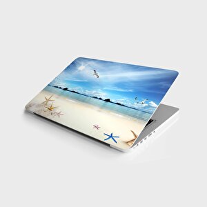 Laptop Sticker Bilgisayar Notebook Pc Kaplama Etiketi 3d Deniz Manzarası