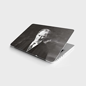 Laptop Sticker Bilgisayar Notebook Pc Kaplama Etiketi Atatürk Bakış