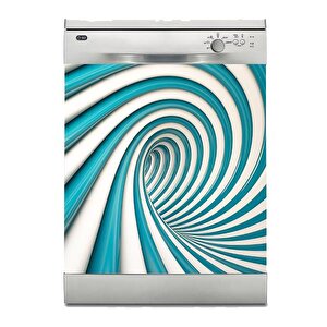 Bulaşık Makinesi Sticker Kaplama Beyaz Eşya Kaplama 3d Dönence