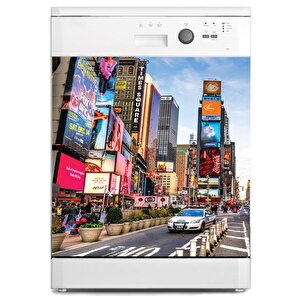 Bulaşık Makinesi Sticker Kaplama Beyaz Eşya Kaplama Times Newyork