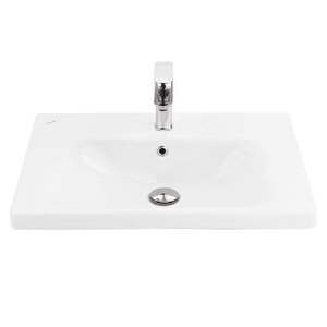 Eksen 45x65 Cm Etajerli Mobilya Dolap Uyumlu Lavabo Ek065