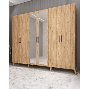 Açelya Portmanto Vestiyer Çam 270 Cm M6 Montaj Dahil