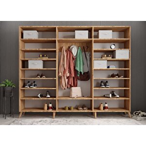 Açelya Portmanto Vestiyer Çam 208 Cm M6 Montaj Dahil