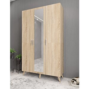 Açelya Portmanto Ayakkabılık Meşe M4 120 Cm Montaj Dahil