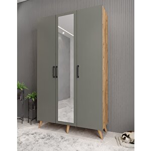 Açelya Portmanto Vestiyer Çam Füme M4 105cm Montaj Dahil