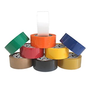 Koli Bandı Akrilik 6 Adet 45mmx100metre 6'lı Paket Şeffaf Koli Bantı