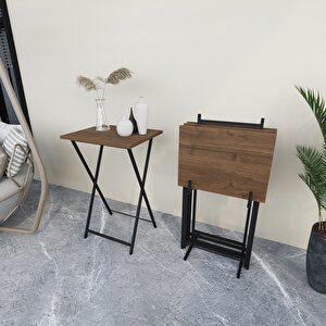 Versa Katlanır 4'lü Sehpa Seti