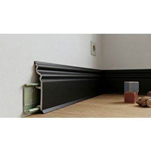 Berlin Suya Dayanıklı Süpürgelik 10 Cm Beyaz 2.5mt Beyaz