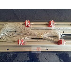 Çamaşır Kurutma Askısı Paslanmaz Alüminyum Katlanır Makaralı Çamaşır Askısı Kelepçeli