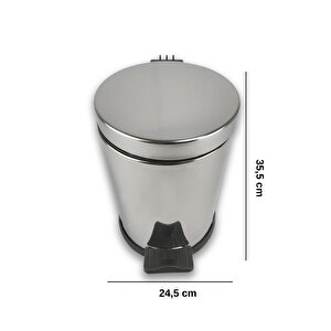 Digithome Mutfak Çelik Çöp Kovası 12 Lt - 405