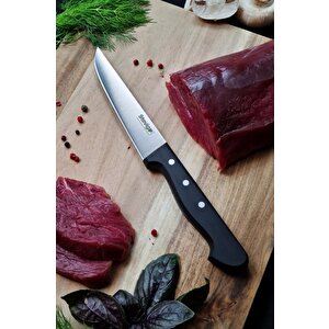 Pro Mutfak Ve Et Bıçağı Siyah 13 Cm St-400.011