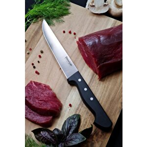 Stevig Pro Mutfak Ve Et Bıçağı Siyah 15,5 Cm St-400.010