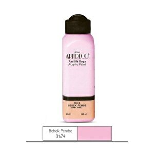 Akrilik Boya 140 Ml Renk Seçmeli Canlı Ve Pastel Bebek Pembesi