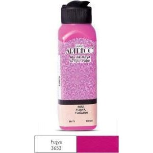 Akrilik Boya 140 Ml Renk Seçmeli Canlı Ve Pastel Fuşya