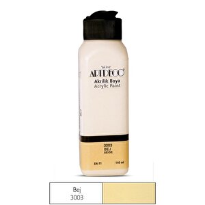 Akrilik Boya 140 Ml Renk Seçmeli Canlı Ve Pastel Bej