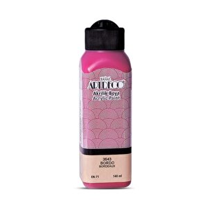 Akrilik Boya 140 Ml Renk Seçmeli Canlı Ve Pastel Bordo
