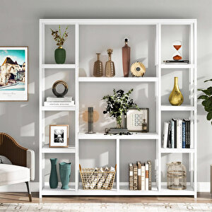 Charm Kitaplık Beyaz