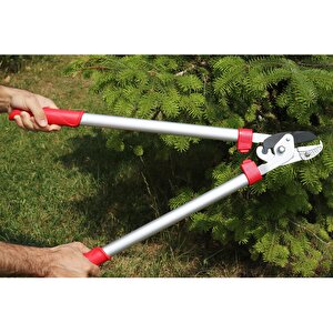 Maxgarden Kollu Budama Makası Örs Tipi Ağaç Dal Bitki Makası 70 Cm